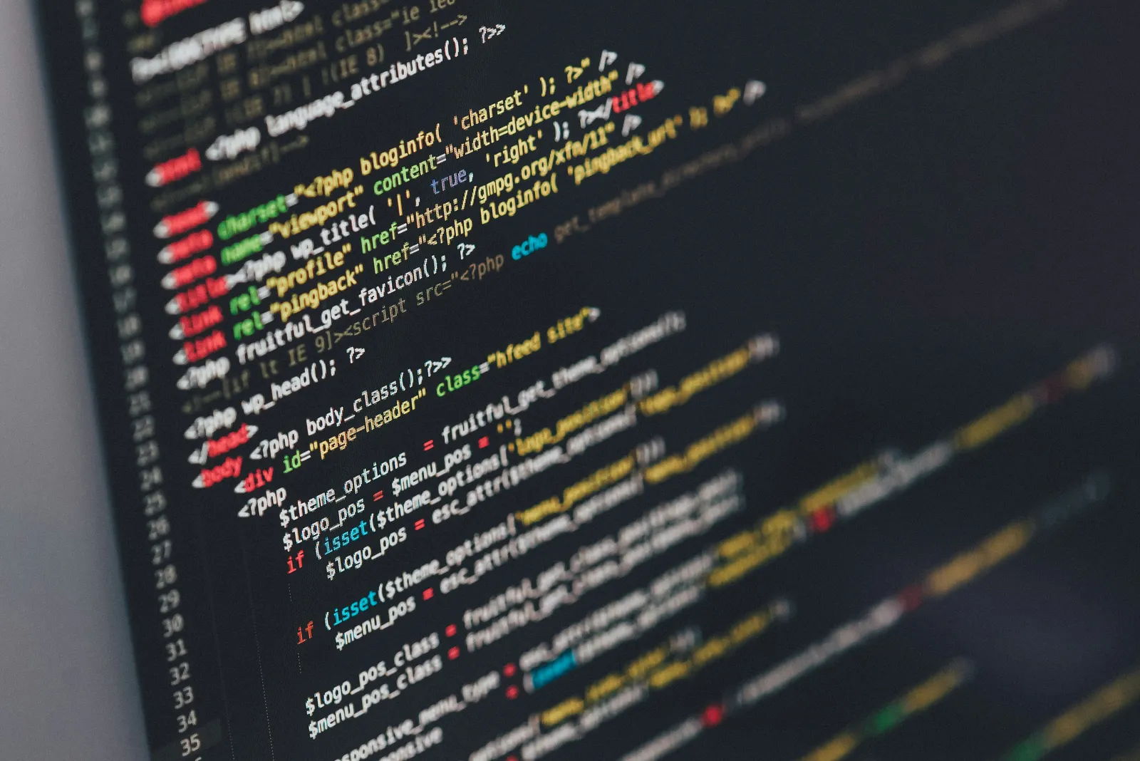 Code editor showing a modern web project
